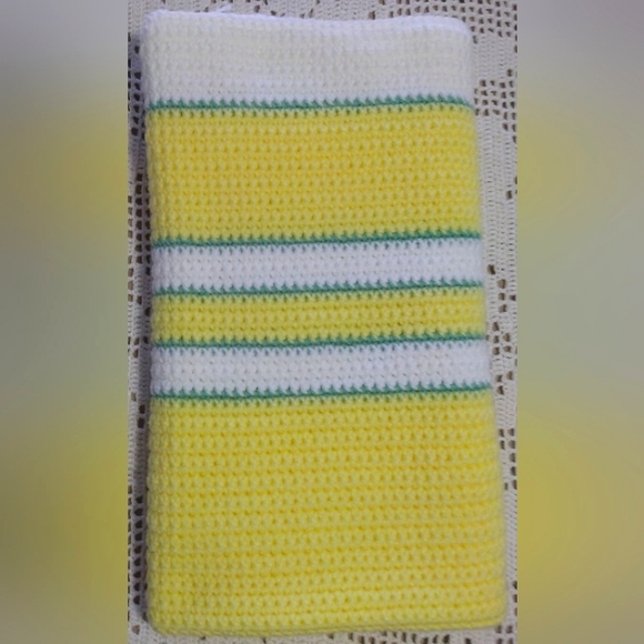 NWOT Handcrafted Baby Afghan - Picture 1 of 6